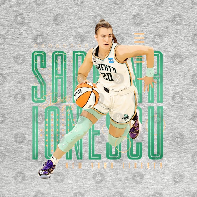 Sabrina Ionescu by Juantamad